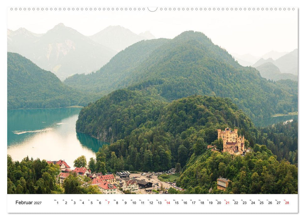 Deutschland - Bayerns Landschafts-Geflüster (CALVENDO Wandkalender 2027)