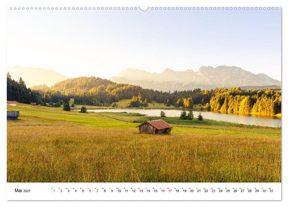 Deutschland - Bayerns Landschafts-Geflüster (CALVENDO Wandkalender 2027)