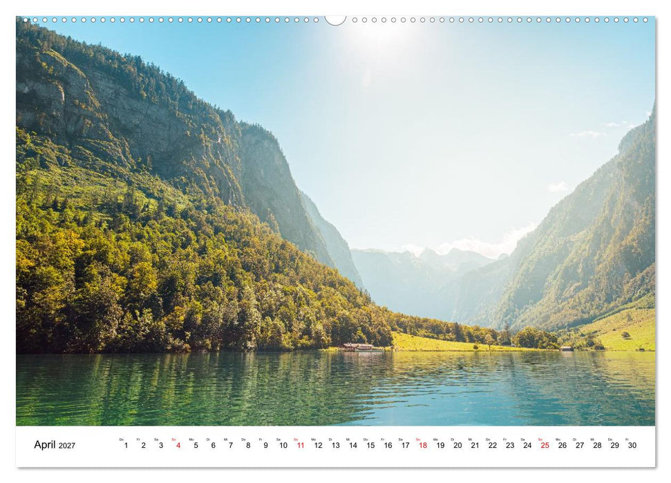 Deutschland - Bayerns Landschafts-Geflüster (CALVENDO Premium Wandkalender 2027)