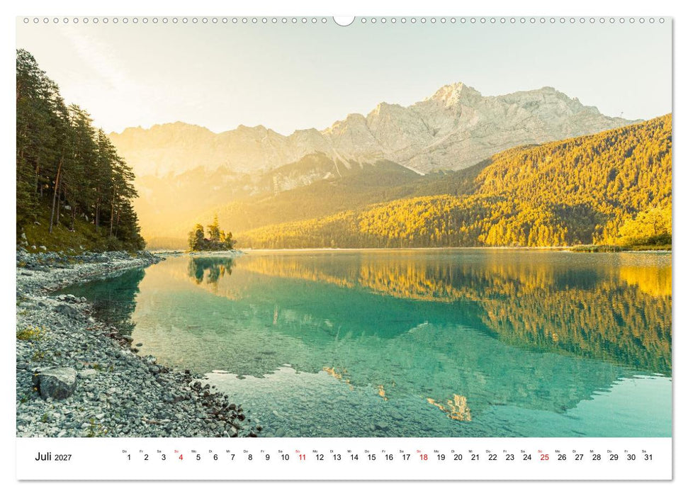 Deutschland - Bayerns Landschafts-Geflüster (CALVENDO Premium Wandkalender 2027)
