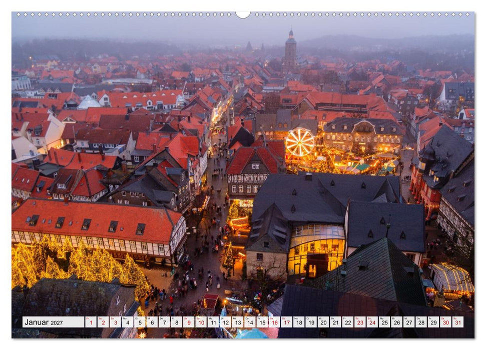 Goslar im Winter (CALVENDO Premium Wandkalender 2027)