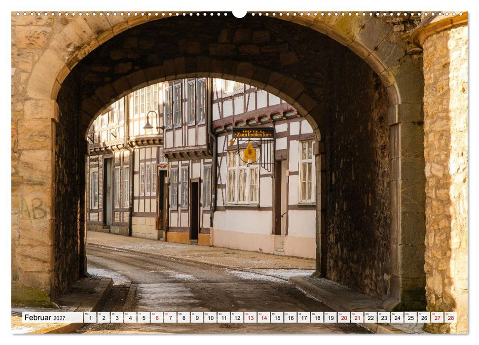Goslar im Winter (CALVENDO Premium Wandkalender 2027)
