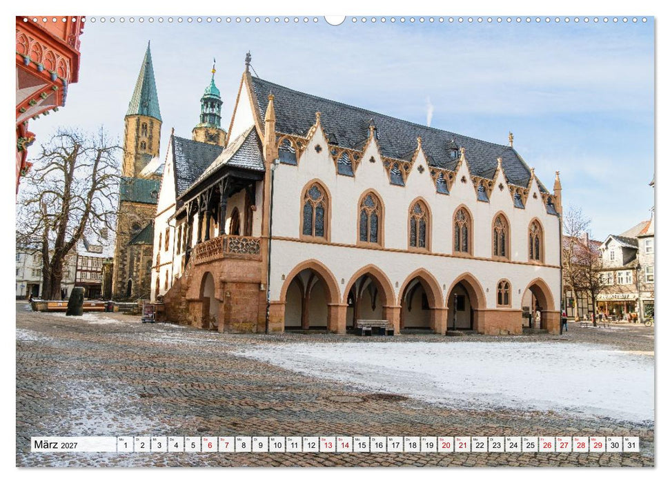 Goslar im Winter (CALVENDO Premium Wandkalender 2027)