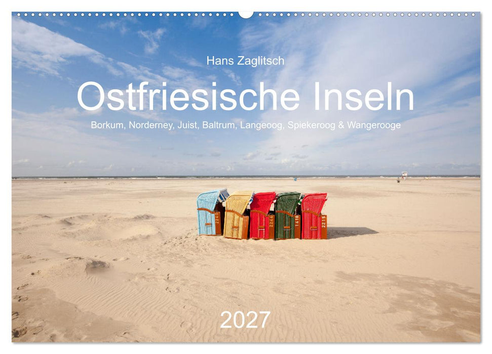 Ostfriesische Inseln (CALVENDO Wandkalender 2027)