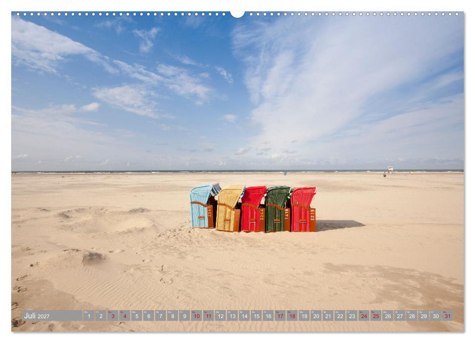 Ostfriesische Inseln (CALVENDO Premium Wandkalender 2027)