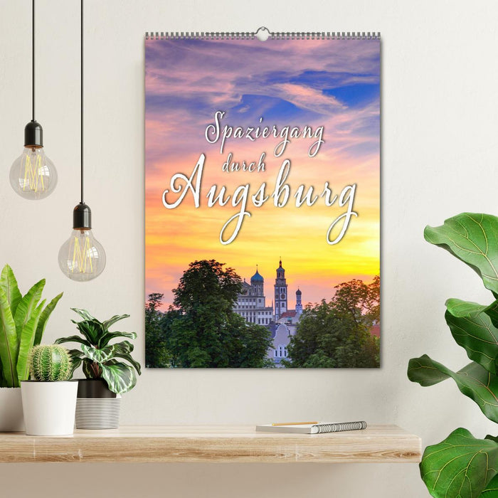 Spaziergang durch Augsburg (CALVENDO Wandkalender 2027)