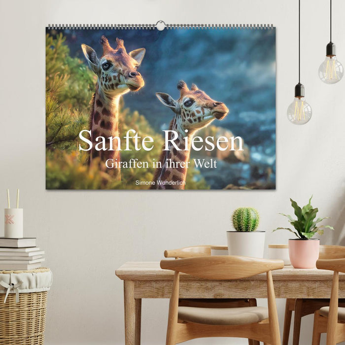 Sanfte Riesen - Giraffen in ihrer Welt (CALVENDO Wandkalender 2027)