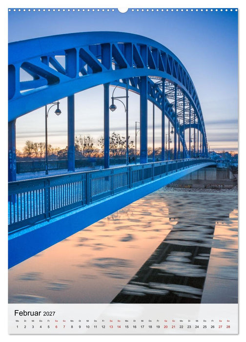 Magdeburg und das Licht am Ende des Tages (CALVENDO Wandkalender 2027)