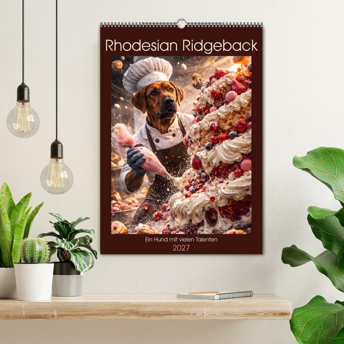 Rhodesian Ridgeback - Ein Hund mit vielen Talenten (CALVENDO Wandkalender 2027)