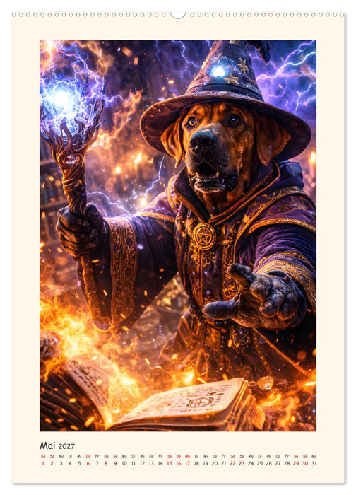 Rhodesian Ridgeback - Ein Hund mit vielen Talenten (CALVENDO Wandkalender 2027)