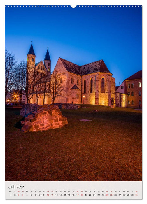 Magdeburg und das Licht am Ende des Tages (CALVENDO Premium Wandkalender 2027)