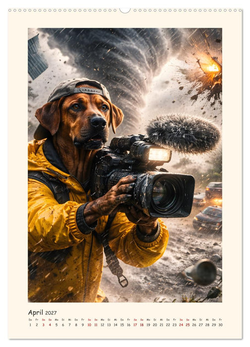 Rhodesian Ridgeback - Ein Hund mit vielen Talenten (CALVENDO Premium Wandkalender 2027)