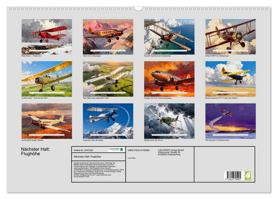 Nächster Halt: Flughöhe (CALVENDO Wandkalender 2027)