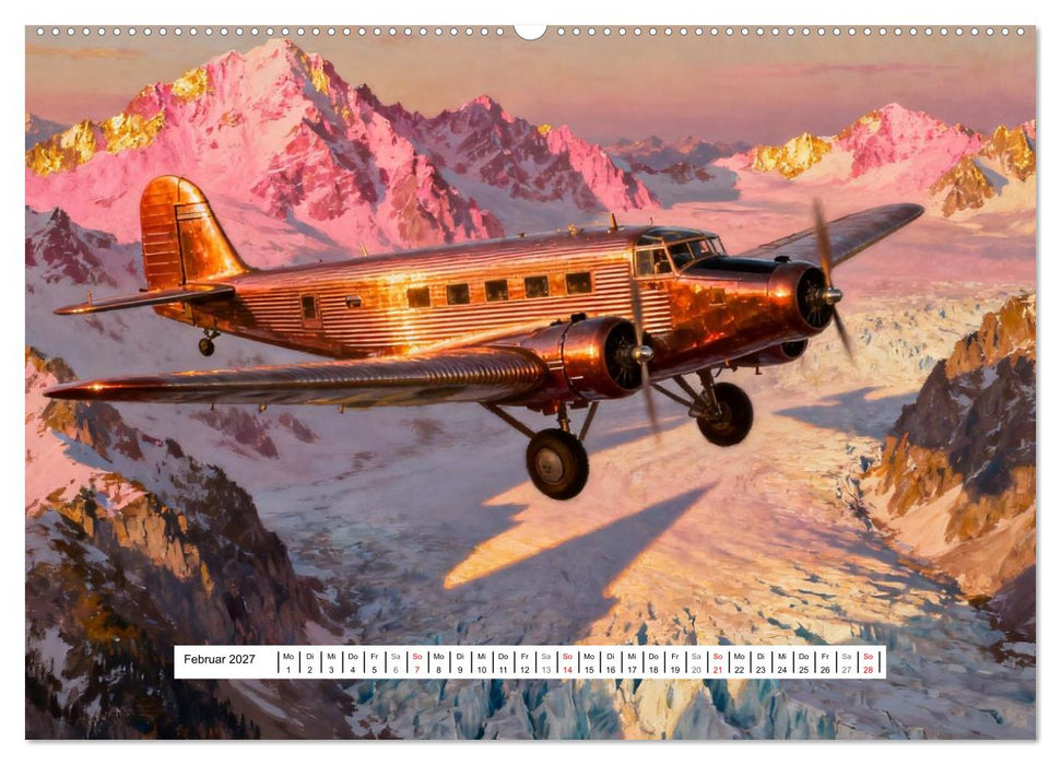 Nächster Halt: Flughöhe (CALVENDO Premium Wandkalender 2027)