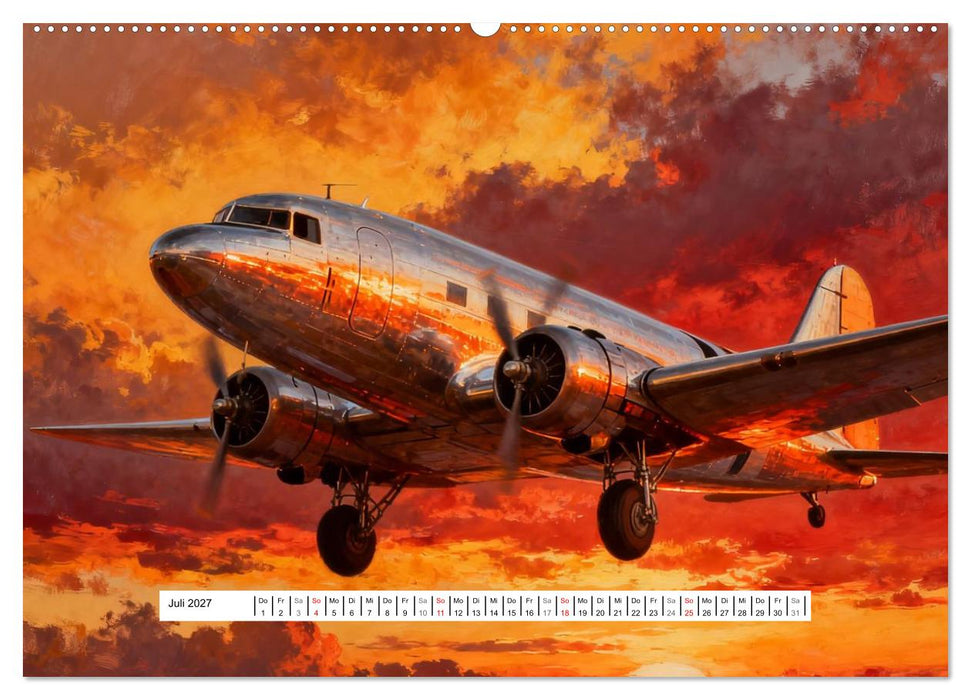 Nächster Halt: Flughöhe (CALVENDO Premium Wandkalender 2027)
