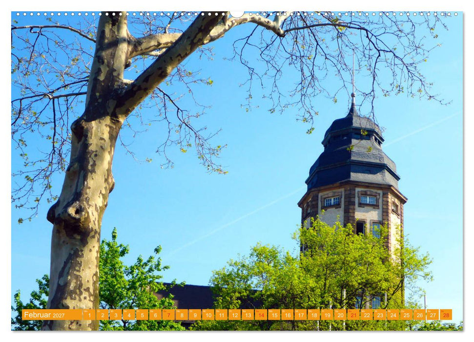 Grünes Mannheim (CALVENDO Premium Wandkalender 2027)