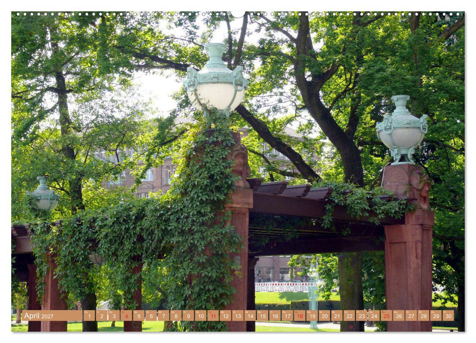 Grünes Mannheim (CALVENDO Premium Wandkalender 2027)