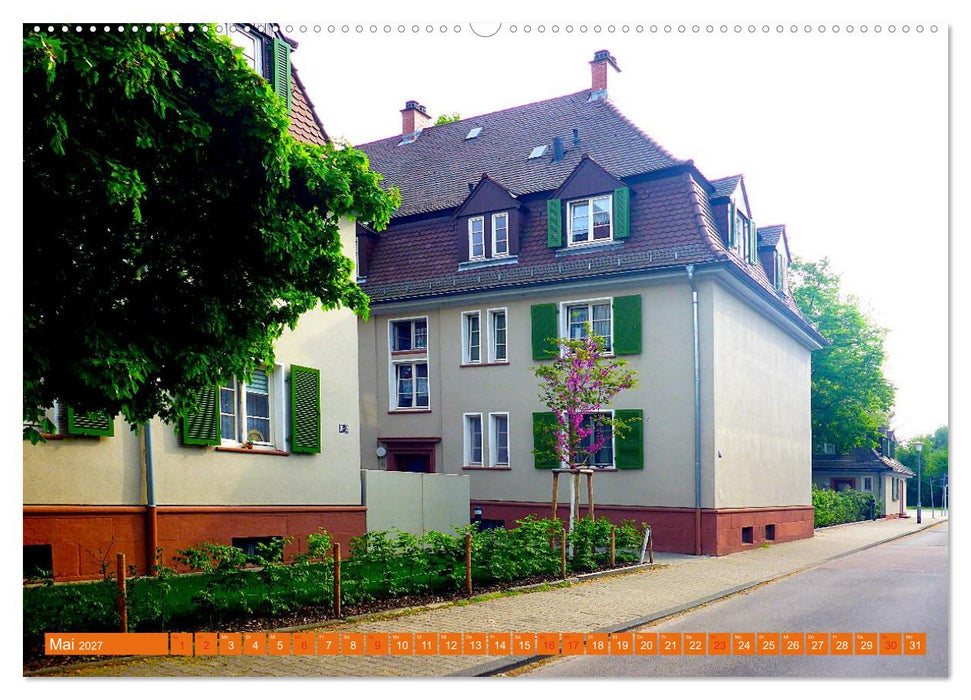 Grünes Mannheim (CALVENDO Premium Wandkalender 2027)