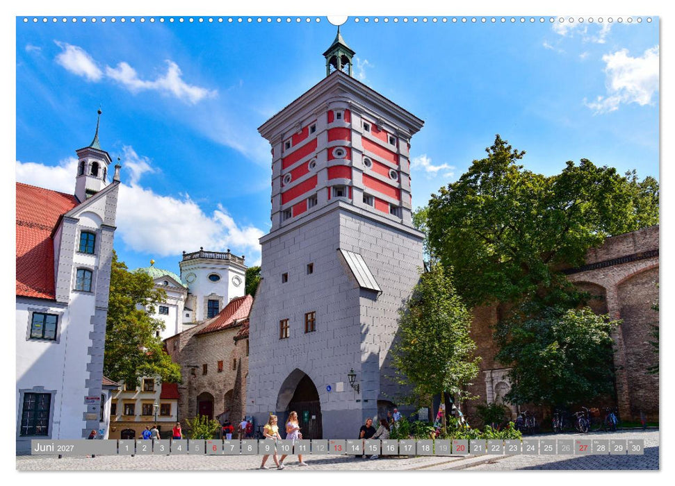 Augsburg und Umgebung (CALVENDO Premium Wandkalender 2027)