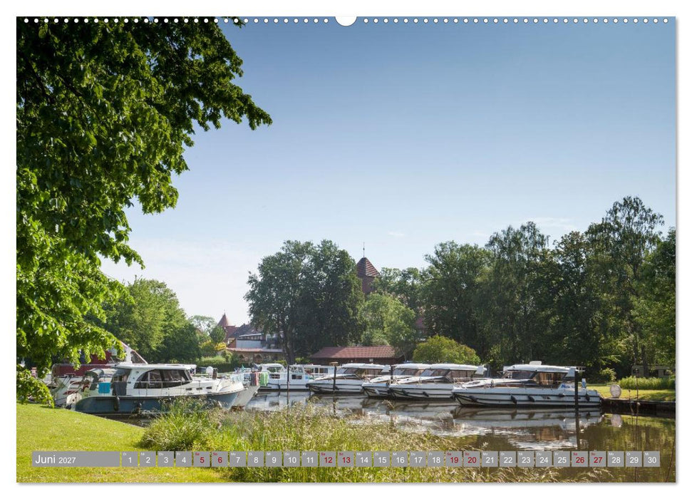 Hausbooturlaub Deutschland - Mecklenburgische Seenplatte (CALVENDO Wandkalender 2027)