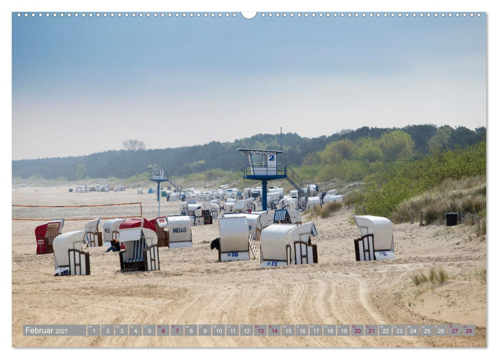 Usedom - Perle an der Ostsee (CALVENDO Premium Wandkalender 2027)