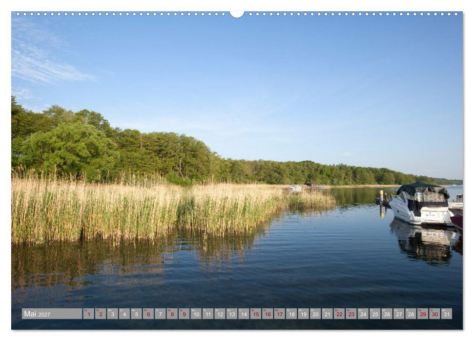 Hausbooturlaub Deutschland - Mecklenburgische Seenplatte (CALVENDO Premium Wandkalender 2027)