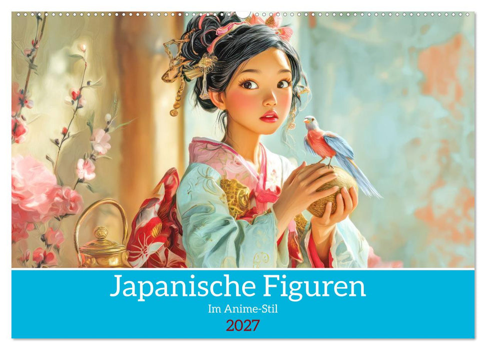 Japanische Figuren - Im Anime-Stil (CALVENDO Wandkalender 2027)