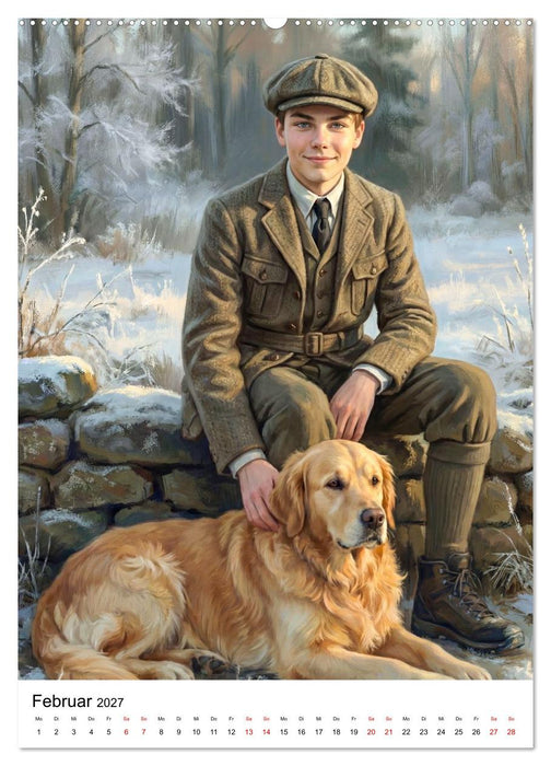 Jungen in der Belle Époque (CALVENDO Wandkalender 2027)