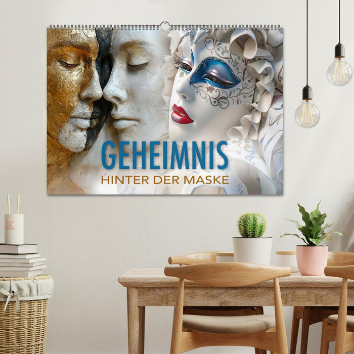 Geheimnis hinter der Maske (CALVENDO Wandkalender 2027)