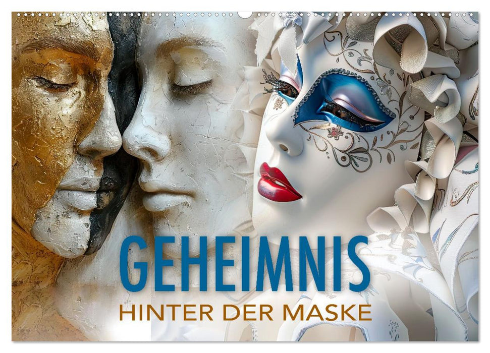 Geheimnis hinter der Maske (CALVENDO Wandkalender 2027)