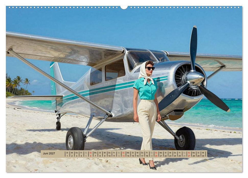 Lack und Leinwand – Flieger (CALVENDO Wandkalender 2027)