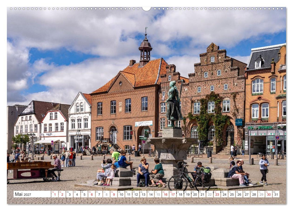 Deutschlands schönste Altstädte - Schleswig-Holstein (CALVENDO Wandkalender 2027)