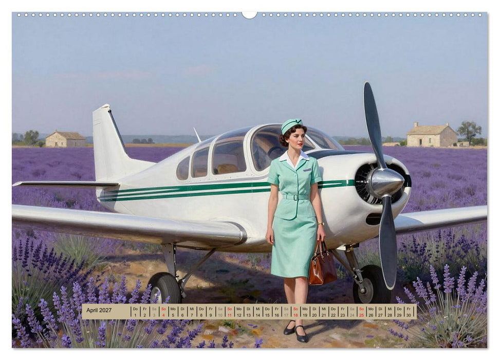 Lack und Leinwand – Flieger (CALVENDO Premium Wandkalender 2027)