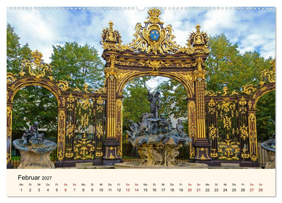 Nancy und Metz – Kulturelle Schätze in Lothringen (CALVENDO Wandkalender 2027)