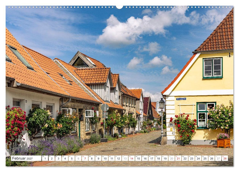 Deutschlands schönste Altstädte - Schleswig-Holstein (CALVENDO Premium Wandkalender 2027)