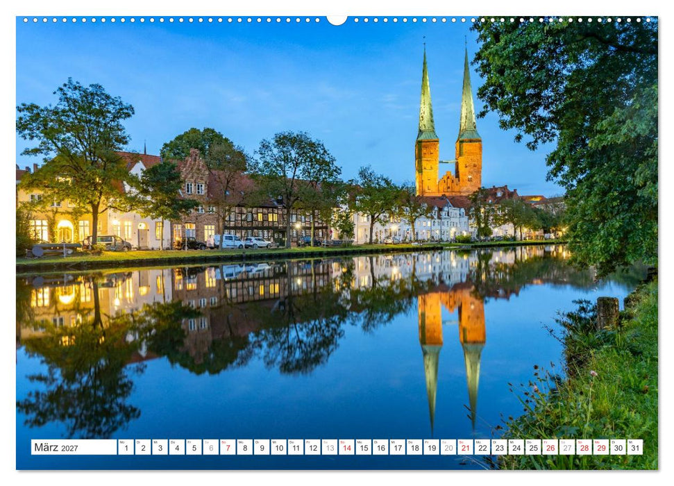 Deutschlands schönste Altstädte - Schleswig-Holstein (CALVENDO Premium Wandkalender 2027)