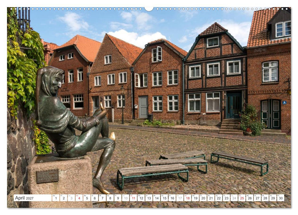 Deutschlands schönste Altstädte - Schleswig-Holstein (CALVENDO Premium Wandkalender 2027)