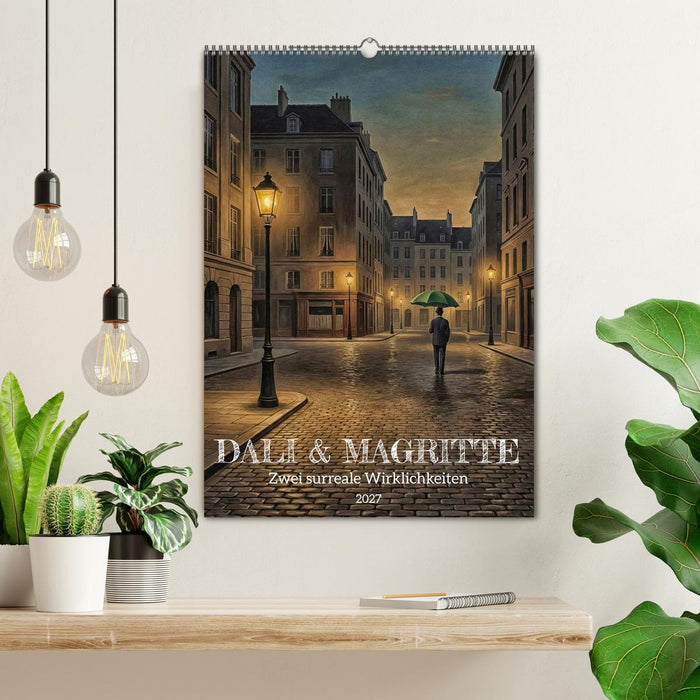 Dali und Magritte: zwei surreale Wirklichkeiten (CALVENDO Wandkalender 2027)