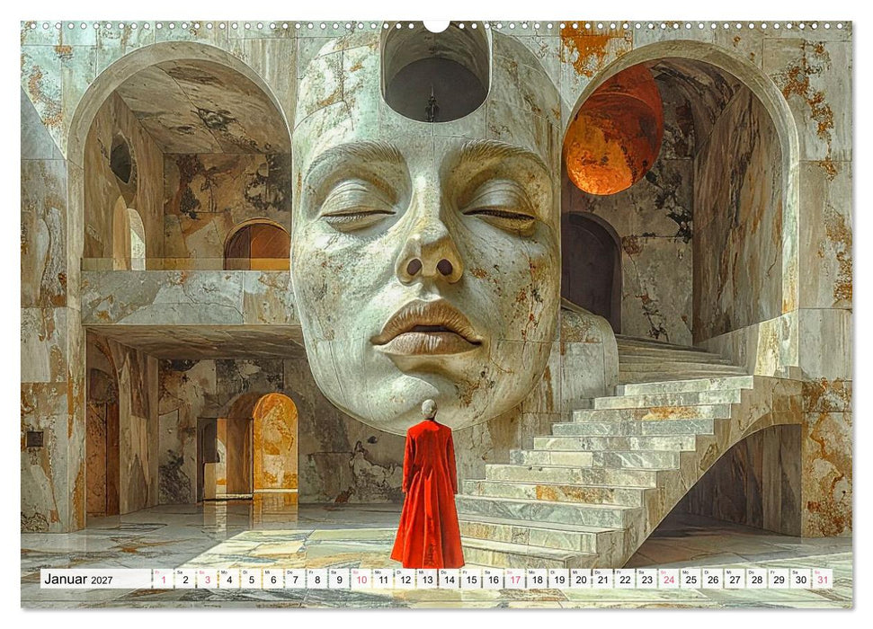 Anima Architectura, der Geist der Steine (CALVENDO Wandkalender 2027)