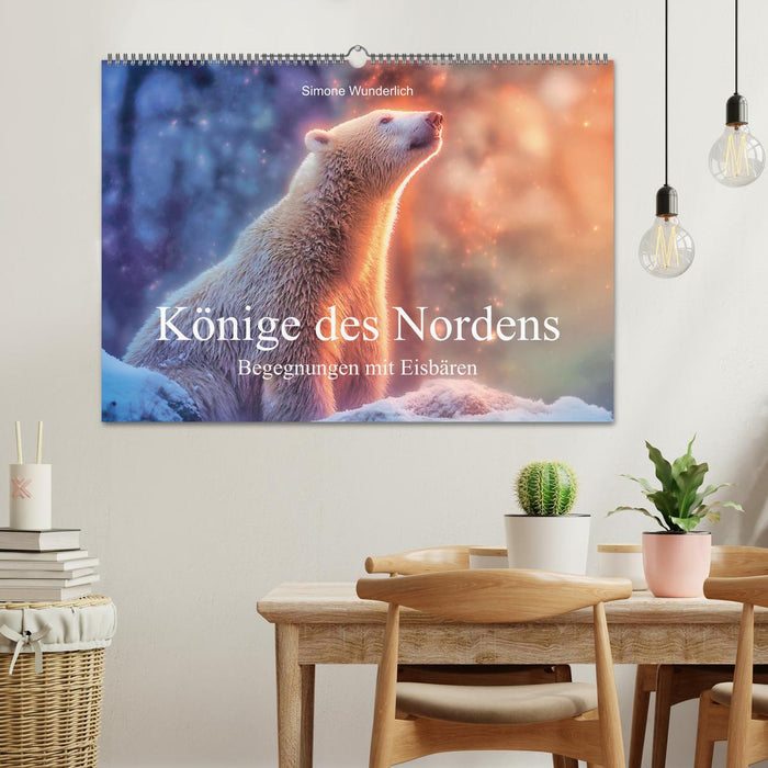 Könige des Nordens - Begegnungen mit Eisbären (CALVENDO Wandkalender 2027)