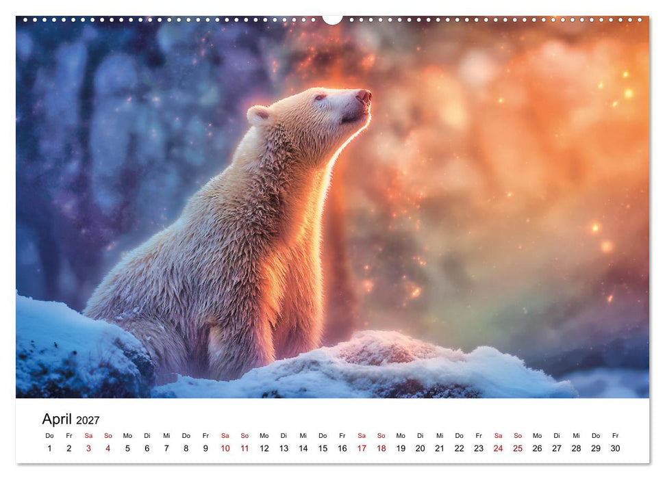 Könige des Nordens - Begegnungen mit Eisbären (CALVENDO Wandkalender 2027)