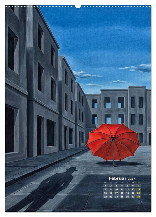 Dali und Magritte: zwei surreale Wirklichkeiten (CALVENDO Premium Wandkalender 2027)