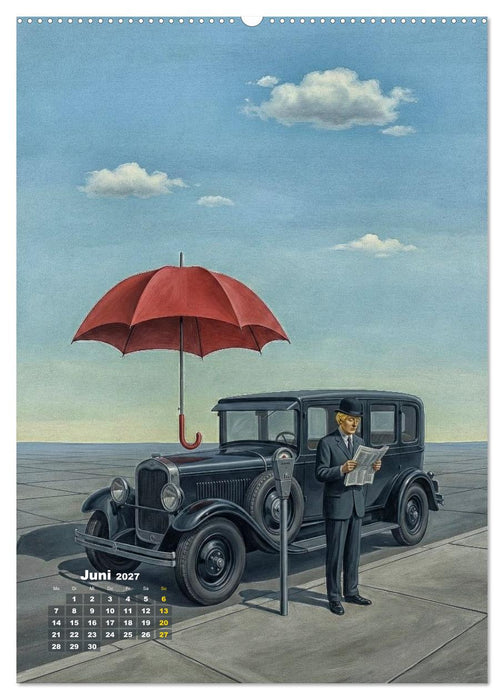 Dali und Magritte: zwei surreale Wirklichkeiten (CALVENDO Premium Wandkalender 2027)