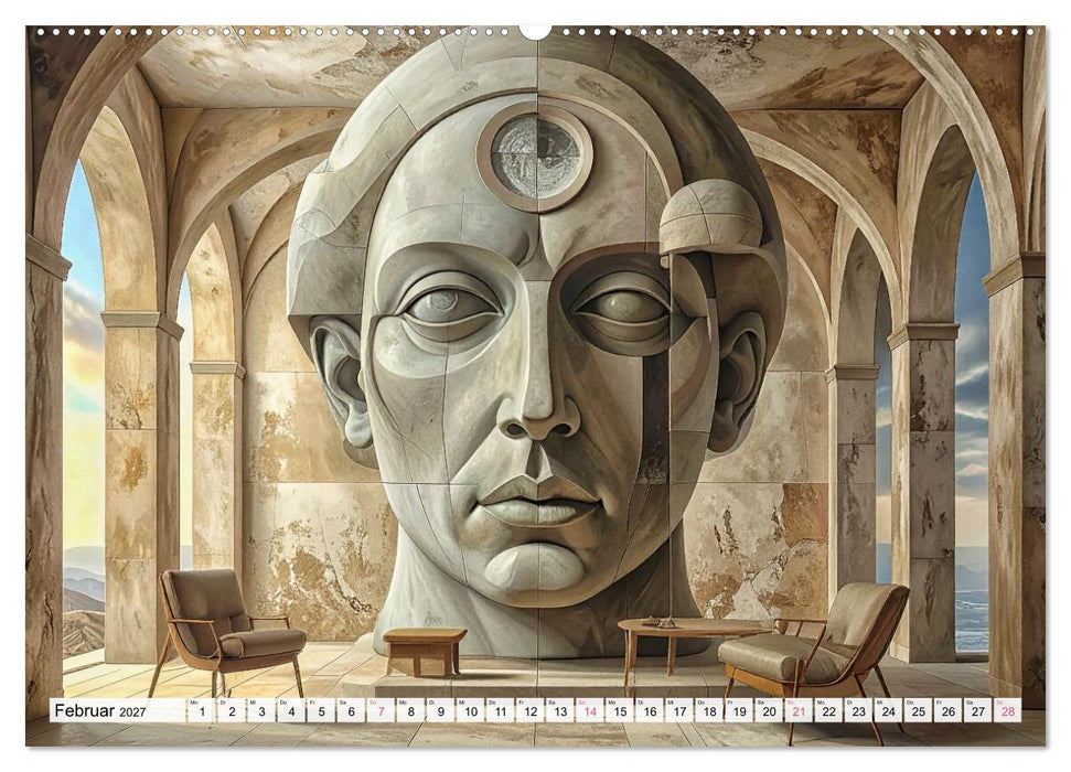 Anima Architectura, der Geist der Steine (CALVENDO Premium Wandkalender 2027)