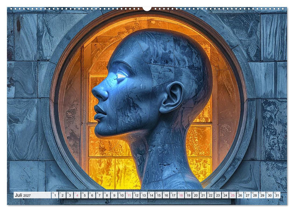 Anima Architectura, der Geist der Steine (CALVENDO Premium Wandkalender 2027)
