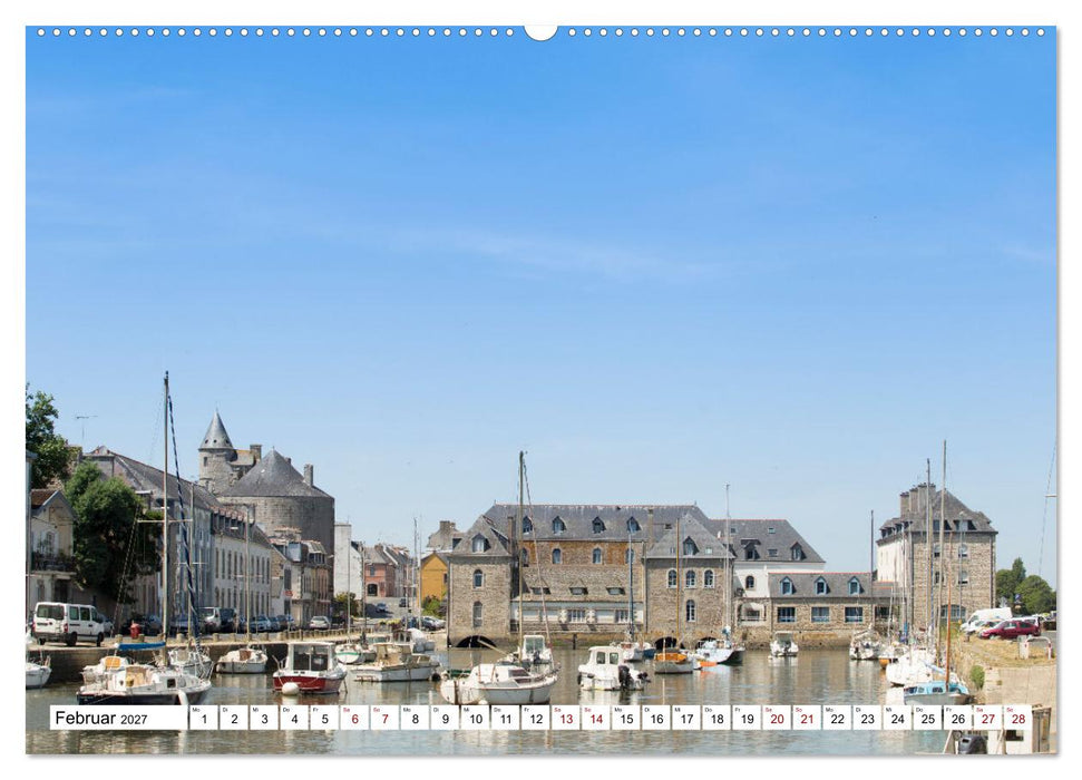 Hausbooturlaub Frankreich - Bretagne (CALVENDO Wandkalender 2027)