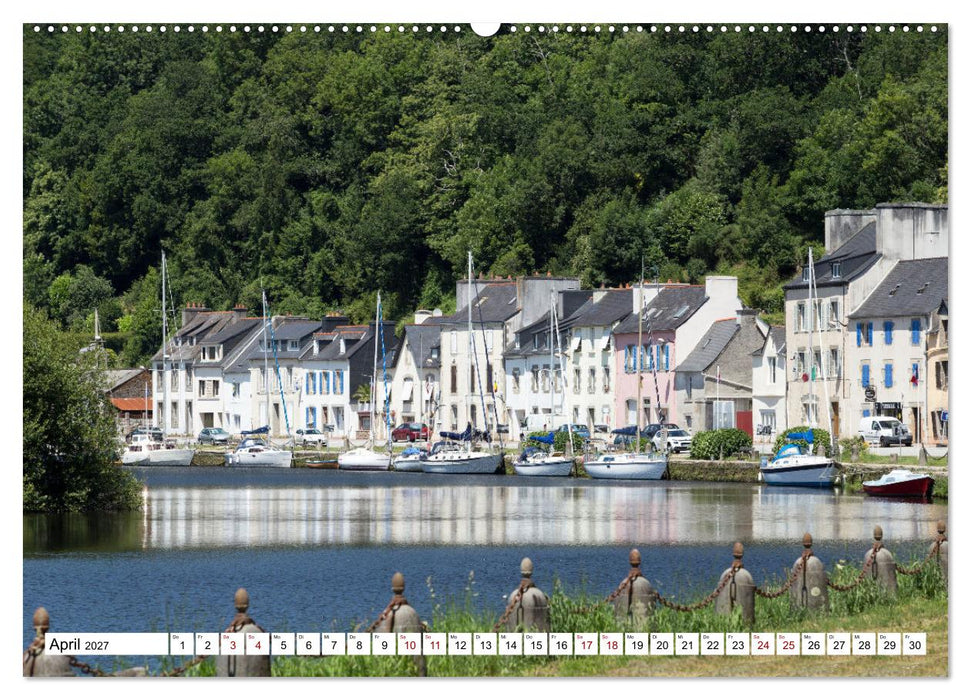 Hausbooturlaub Frankreich - Bretagne (CALVENDO Premium Wandkalender 2027)