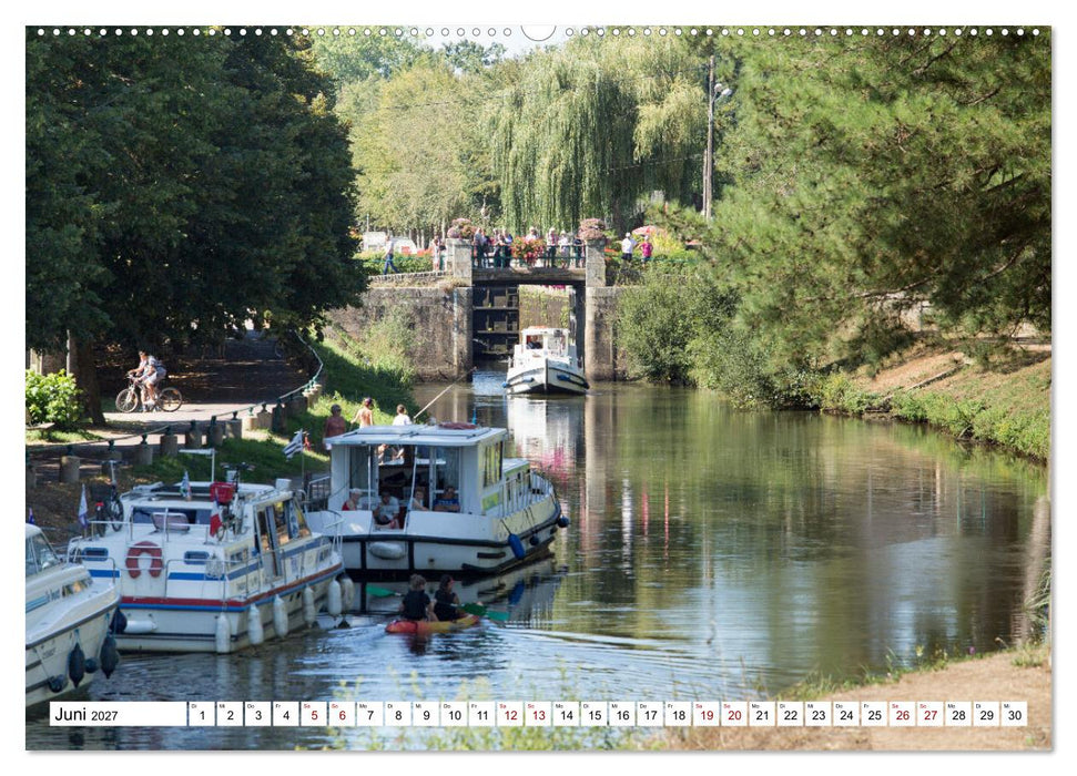 Hausbooturlaub Frankreich - Bretagne (CALVENDO Premium Wandkalender 2027)