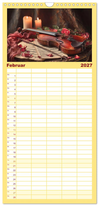 Klang der Ewigkeit (CALVENDO Familienplaner 2027)