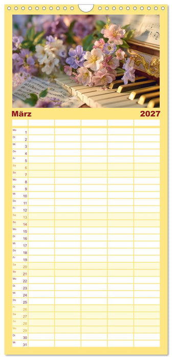 Klang der Ewigkeit (CALVENDO Familienplaner 2027)